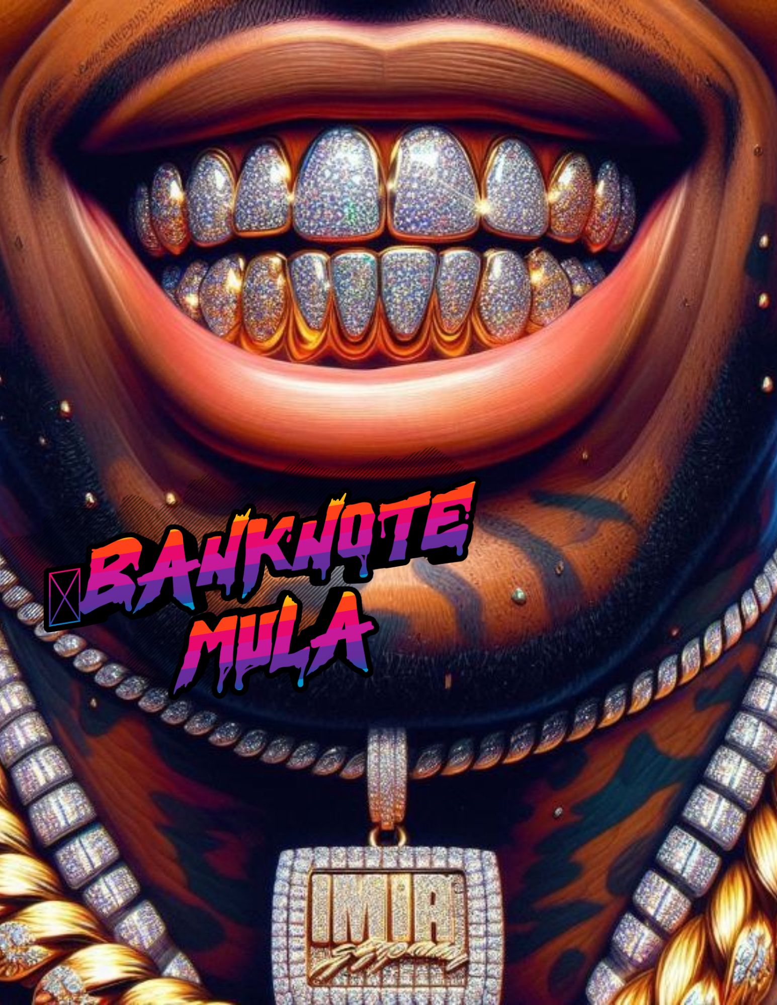 Dark Retro Party Flyer With Setting Sun (6)